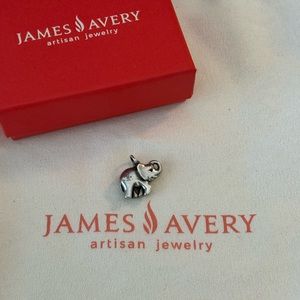 James Avery Sterling, silver elephant charm